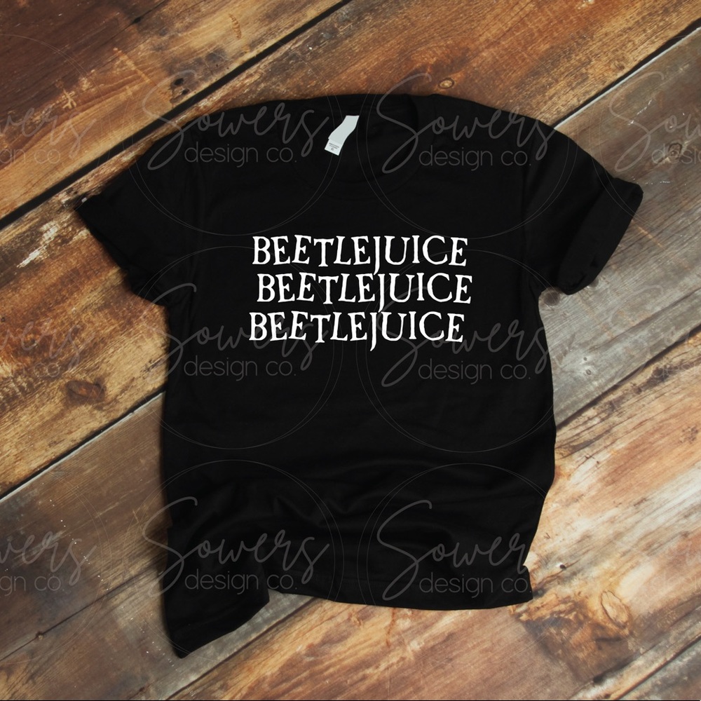 Halloween BEETLEJUICE Graphic Tee